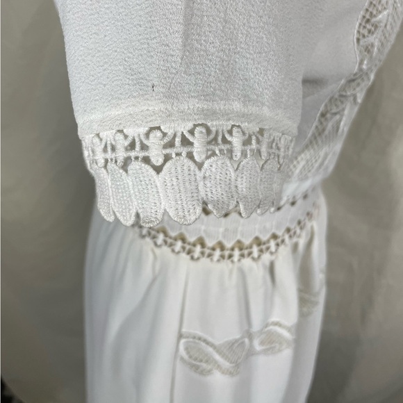 NWT Pixie Market Ark & Co sienna white lace dress M - Picture 11 of 16